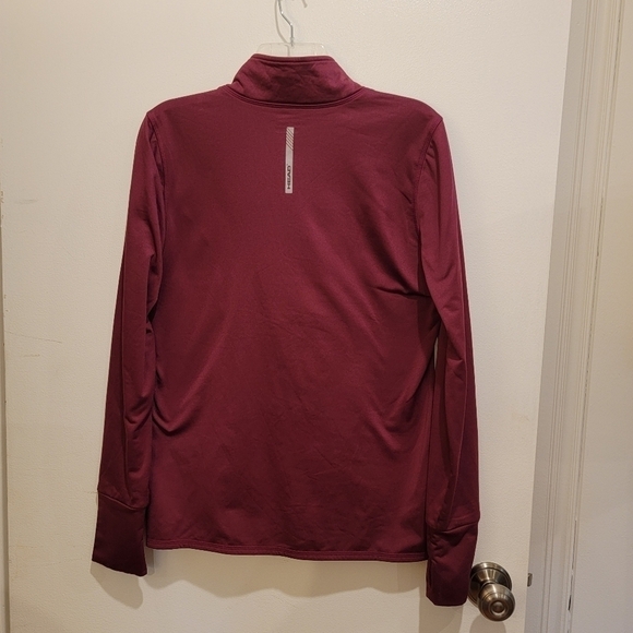Head Quarter zip Pullover Activewear Jacket Fleece Lined with Thumb Holes Size L - Picture 5 of 15